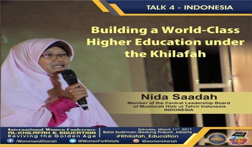 TALK 4: Building a World-Class Higher Education under the Khilafah