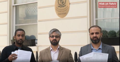 Hizb ut Tahrir / Britain Delegation to the Pakistan High Commission in London