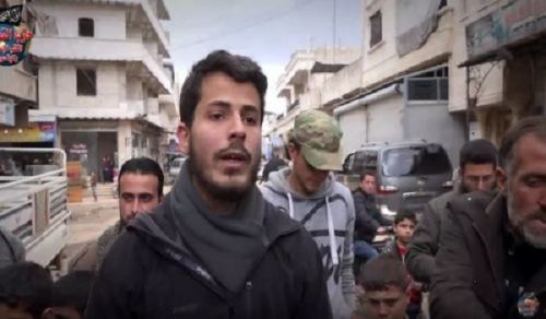 Wilayah Syria: Protest in Town of Dana rejecting the Negotiations and Truces