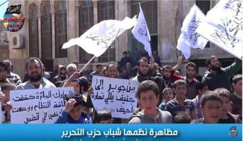Wilayah Syria:KyllieDemonstration in support of Damascus Battles and Hama