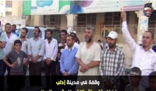 Wilayah Syria: Demonstration in Idlib to Reject Astana Conference &amp; Nationalistic Movement
