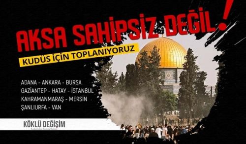 Wilayah Turkey ٍ Stands to Denounce the Aggression of the Jewish entity against the Blessed Al-Aqsa Mosque