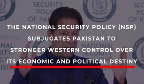 Wilayah Pakistan: The National Security Policy Subjugates Pakistan to Stronger Western Control!