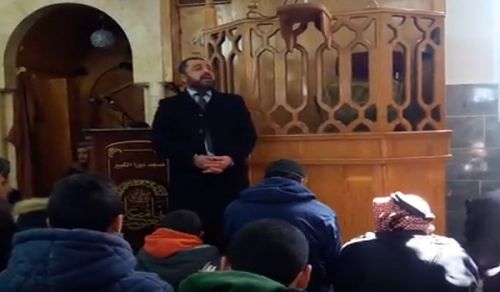 Palestine: Masjid Talk, &quot;Our Master, Allah is our Master and we have no god other than Him ...and Allah will deal with the Kuffar and the traitors with what they have done&quot;