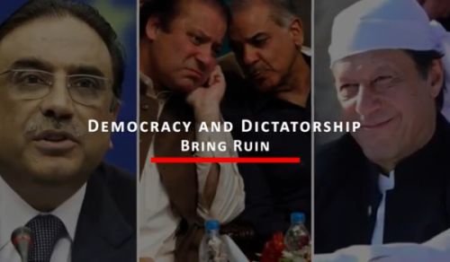Hizb ut Tahrir / Wilayah Pakistan: Democracy and Dictatorship Bring Ruin, Establish Khilafah!