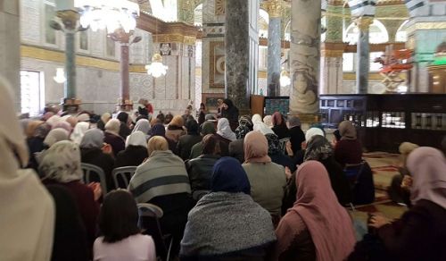 The Blessed Land of Palestine: Women&#039;s Section of Hizb ut Tahrir, held a mass talk at Masjid Al Aqsa on the Conquest of Constantinople