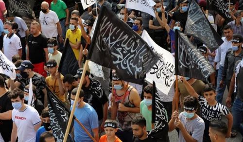 Hizb ut Tahrir Organizes a Rally Infront of the French Embassy in Beirut In Support for Islam and its Messenger (saw)