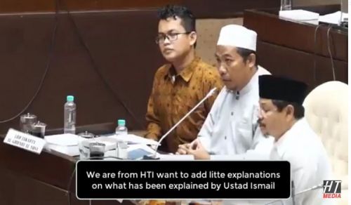 Indonesia: Advice Hizb ut Tahrir/ Indonesia gave to Parliament Members