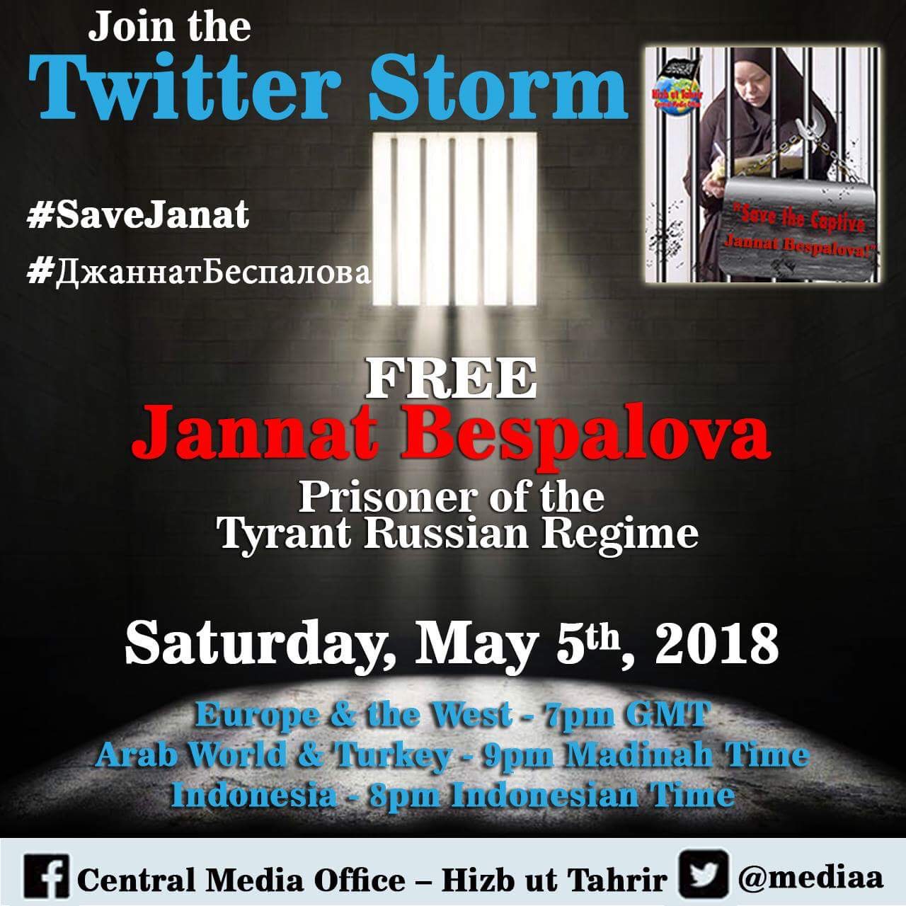 2nd Twitter Storm Jannat 5th May 2018 EN