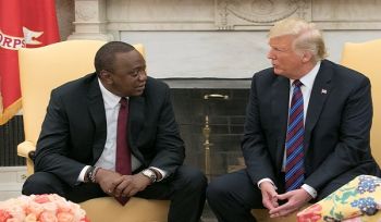 Ein Treffen zwischen Uhuru Kenyatta und Donald Trump wird Kenia nicht helfen, da die Vereinigten Staaten mit ihrer destruktiven Politik einzig darauf abzielen, Kenia und Afrika als Ganzes auszubeuten