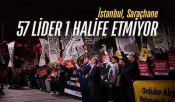 Wilaya Türkei: Aktivitäten, „57 Führer besetzen nicht den Posten eines Kalifen!“