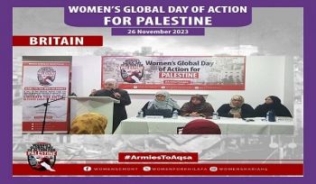 Frauenabteilung des zentralen Medienbüros von Hizb ut Tahrir: Seminar in Großbritannien zum globalen Frauenaktionstag für Palästina!