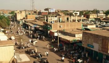 Hizb-ut-Tahrir / wilāya Sudan protestiert in der Stadt Al-Qaḍārif