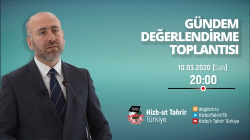 Türkiye Vilayeti: Haftalık Değerlendirme Toplantısı 10/03/2020