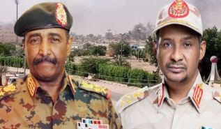 جواب سؤال   تركز الصراع في السودان بين الجيش والدعم السريع كل على مناطق معينة