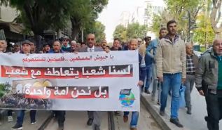 ولاية تونس: مسيرة نصرة لغزة 