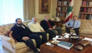 وفد من شباب حزب التحرير/ ولاية لبنان يزور رئيس الحكومة السابق فؤاد السنيورة