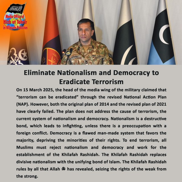 2025 03 19 FB Eliminate Nationalism and Democracy to Eradicate Terrorism EN