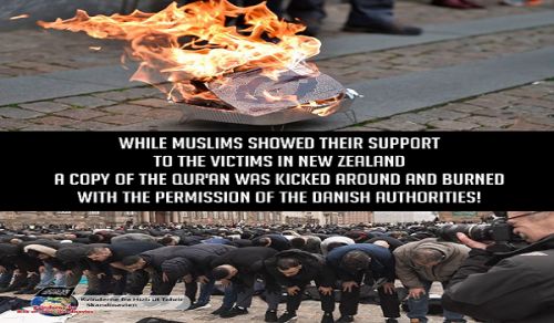 Hizb ut Tahrir / Scandinavia Successfully Completed the Friday Prayer and Protest Event in front of the Danish Parliament