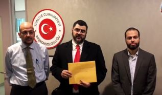 Canada: Delegation from Hizb ut Tahrir head to Turkish Embassy in Support of People of Aleppo & Syria