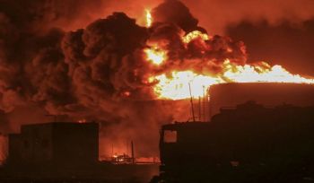 Gaza brennt inmitten von Trumps Besuch