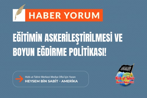 Eğitimin Askerileştirilmesi ve Boyun Eğdirme Politikası!