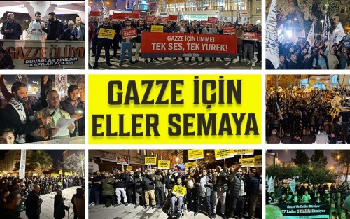 Türkiye: Gazze İçin Eller Semaya