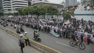 Hizb-ut Tahrir / Endonezya: Rasulullah'a Destek İçin Fransa Büyükelçiliği Önünde Faaliyetler!